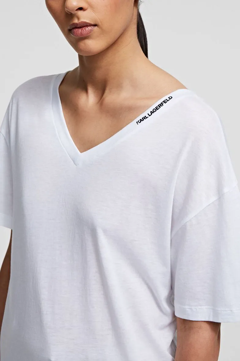 Camiseta para mujer de Karl Lagerfeld – 211W1701