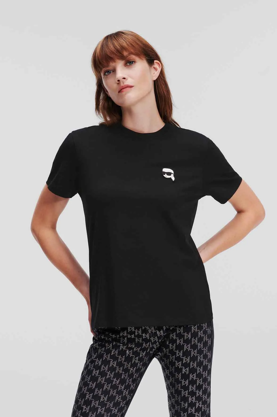 Camiseta para mujer de Karl Lagerfeld – 236W1701
