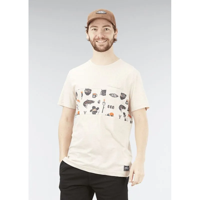 Camiseta Picture Will Melange (Beige melange) hombre