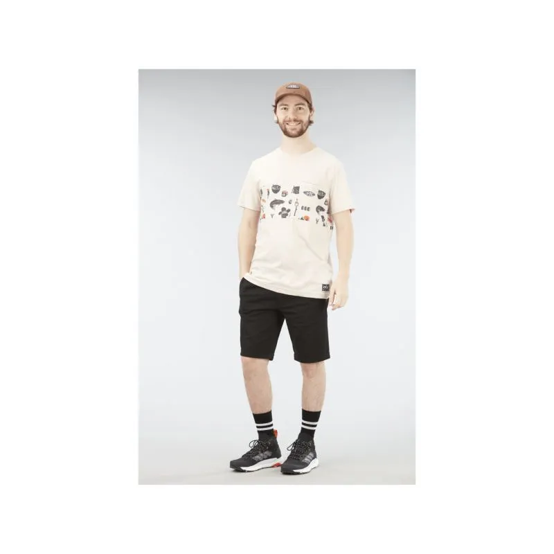 Camiseta Picture Will Melange (Beige melange) hombre