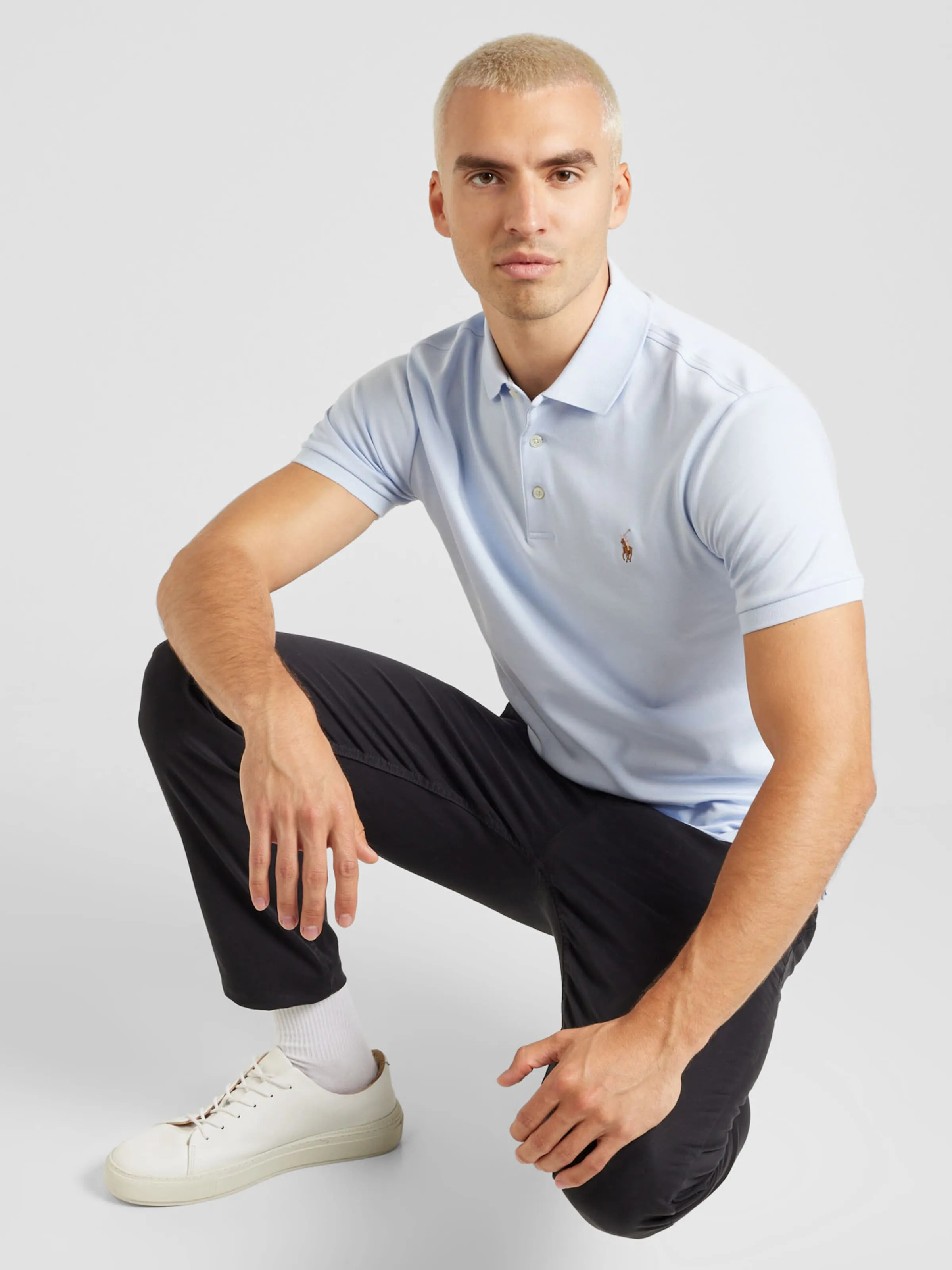 Camiseta Polo Ralph Lauren en Azul Claro