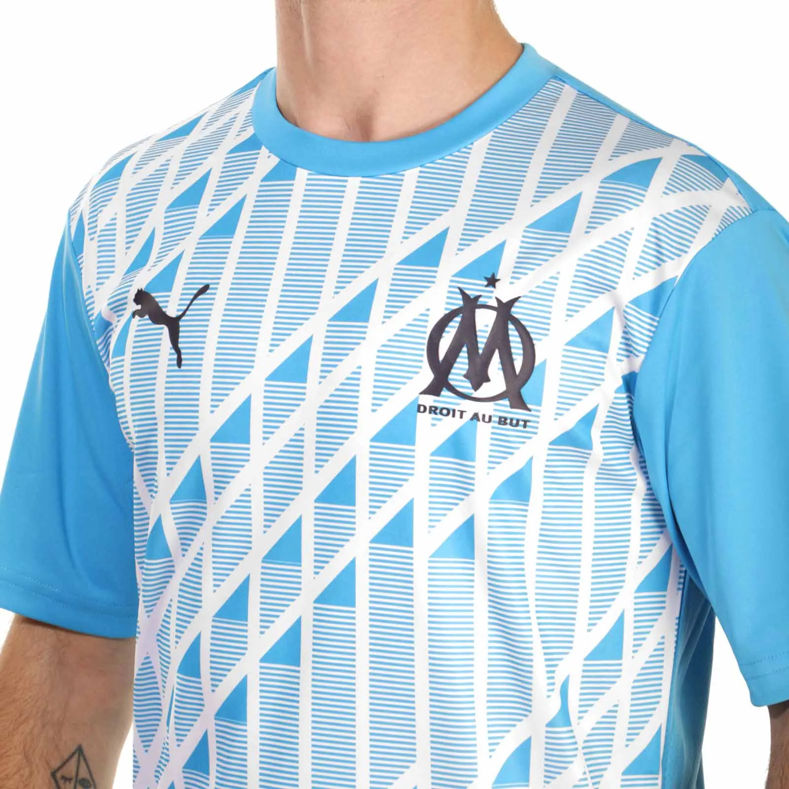 CAMISETA PUMA O MARSELLA PREMATCH 2020 2021