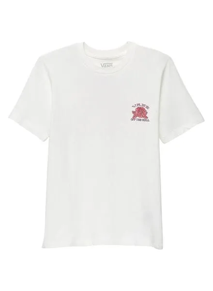 Camiseta Vans Roses Blanco para Niña