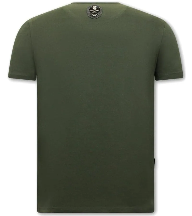 CAMISETAS ESTAMPADAS FAST AND FURIOUS  VERDE