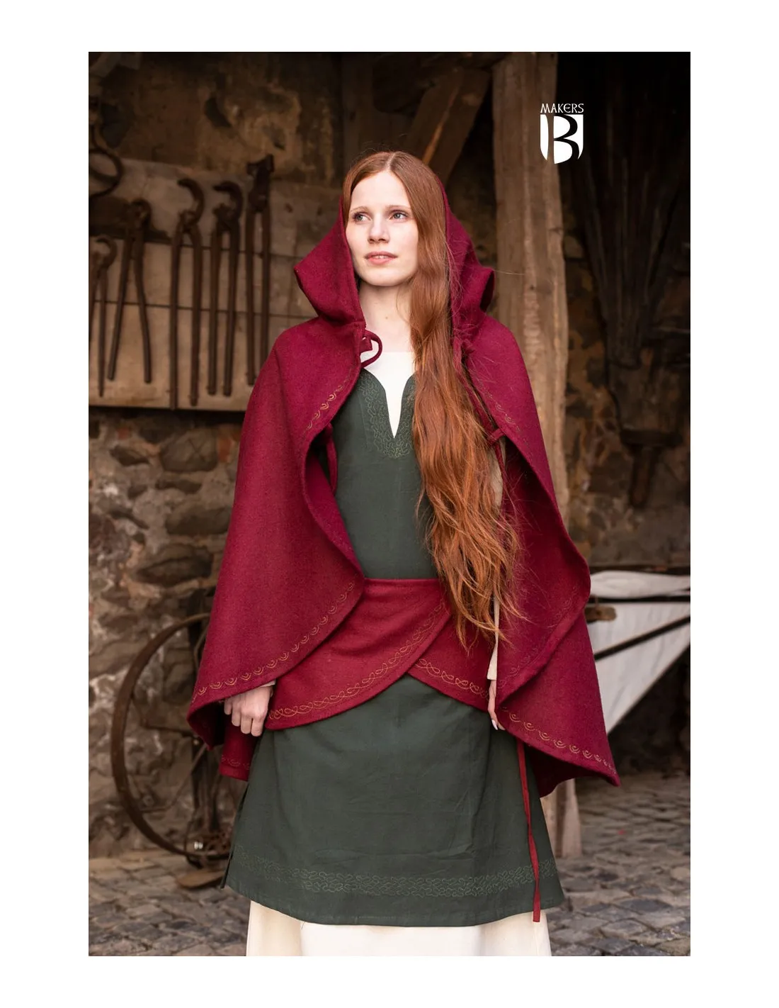 Capa de lana Affra