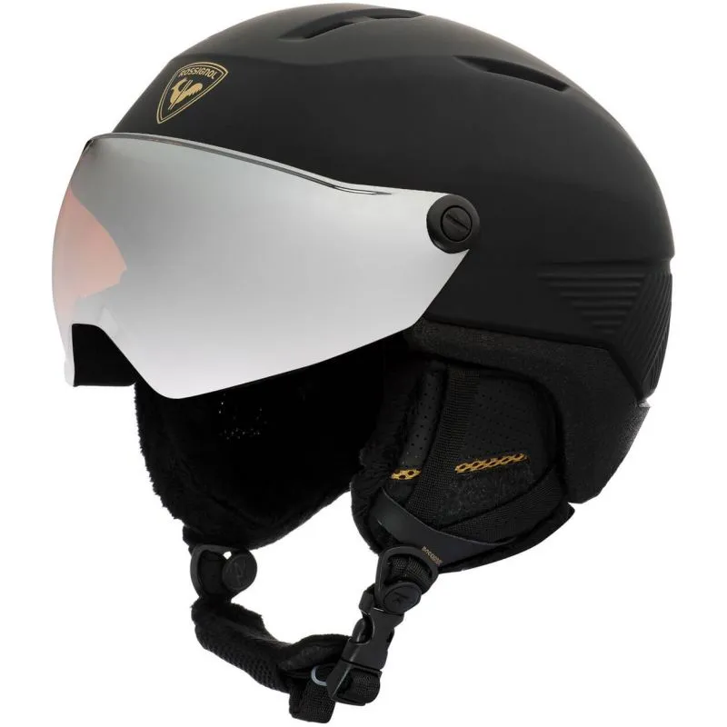 Casco con visera para mujer Rossignol Fit Visor Impacts (Negro)