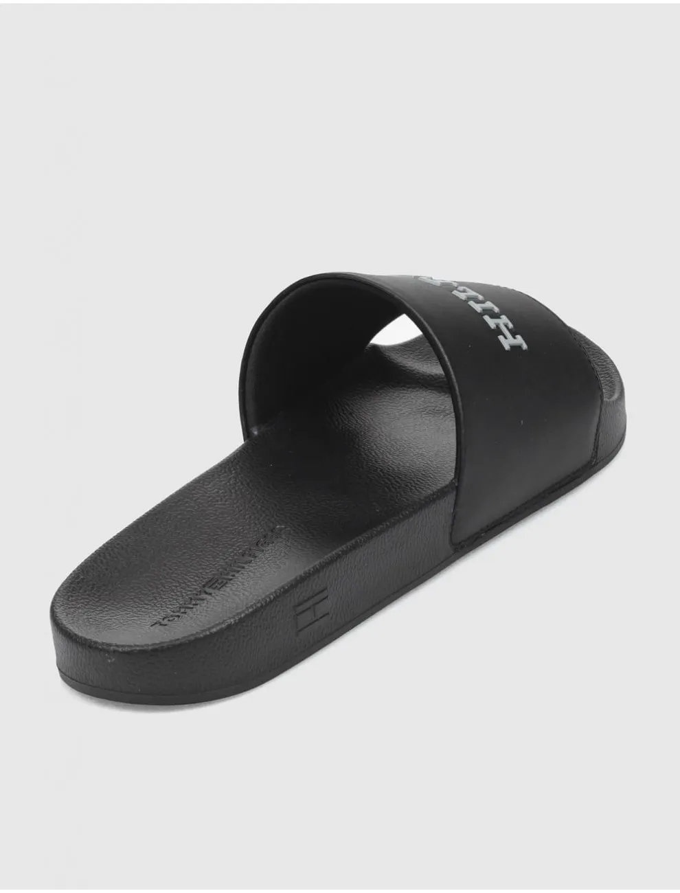 Chancla Tommy Hilfiger Hilfiger Raised Poolslide Negro