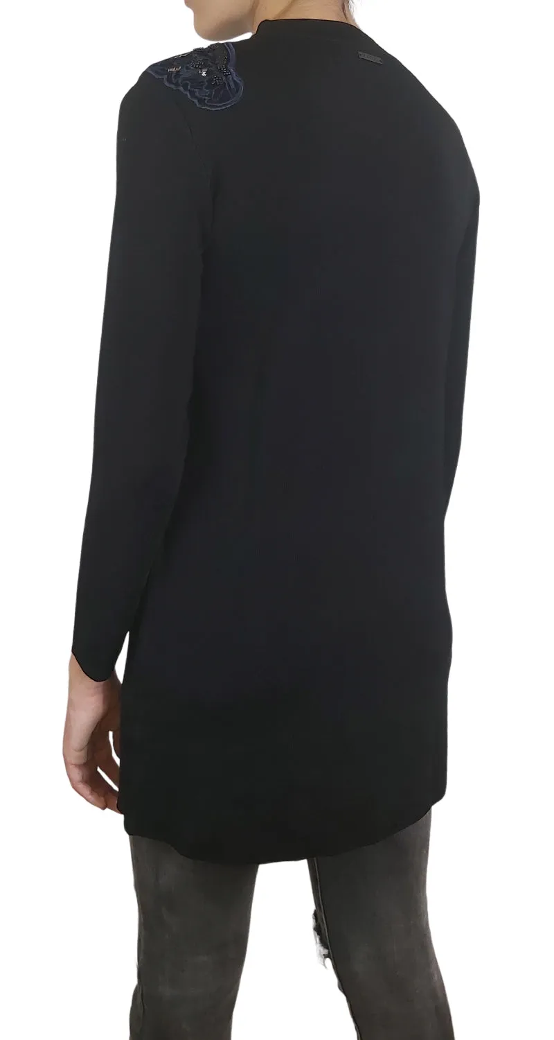 CHER Sweater Bordado Plumas