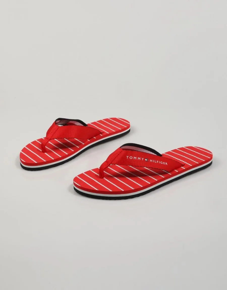  chinelos TOMMY HILFIGER Tommy en Vermelho 81476
