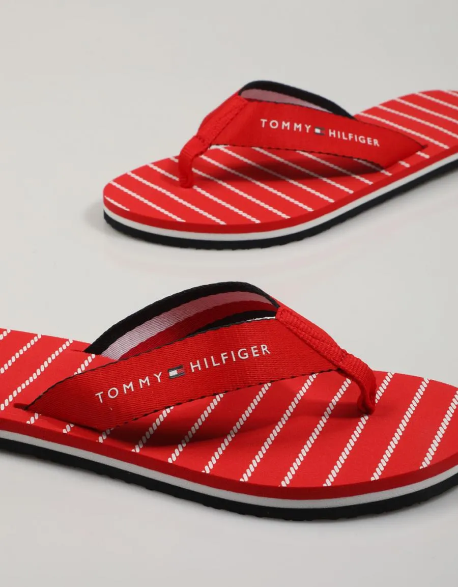  chinelos TOMMY HILFIGER Tommy en Vermelho 81476