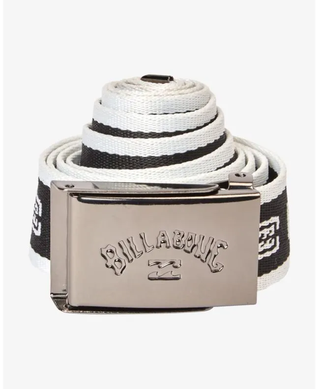 Cinturón Billabong Cog Print Belt Negro 