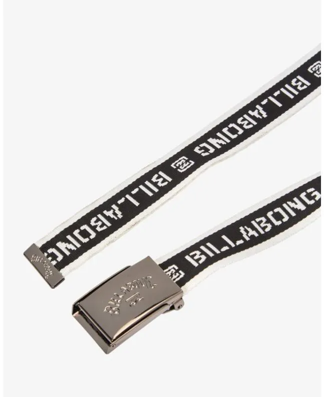 Cinturón Billabong Cog Print Belt Negro 