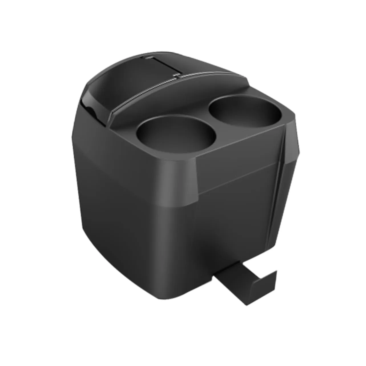 CLISPEED cubo de basura automático botes de basura para automóviles portavasos bote de basura cenicero al aire libre bote de bas