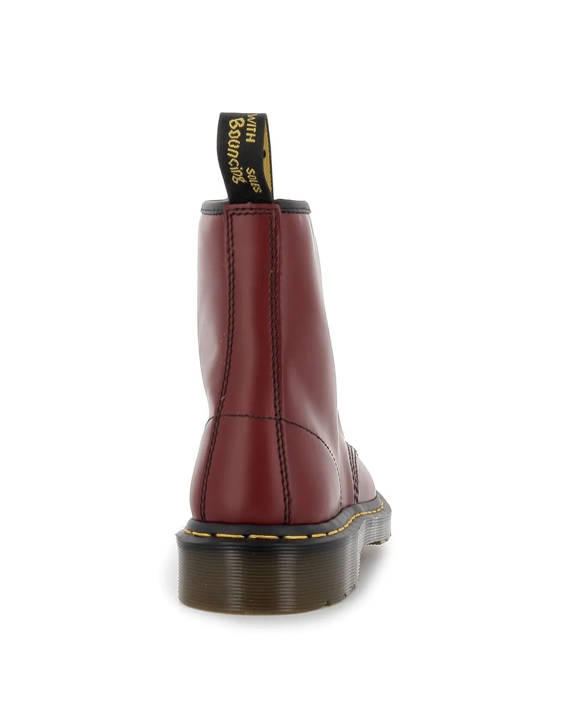 Clásicas botas piel cordones rojas Dr.Martens