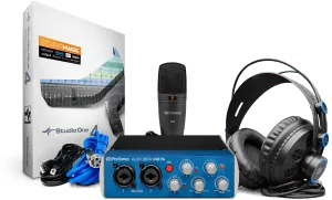 Combo De Grabacion Presonus Audiobox 96 Studio 