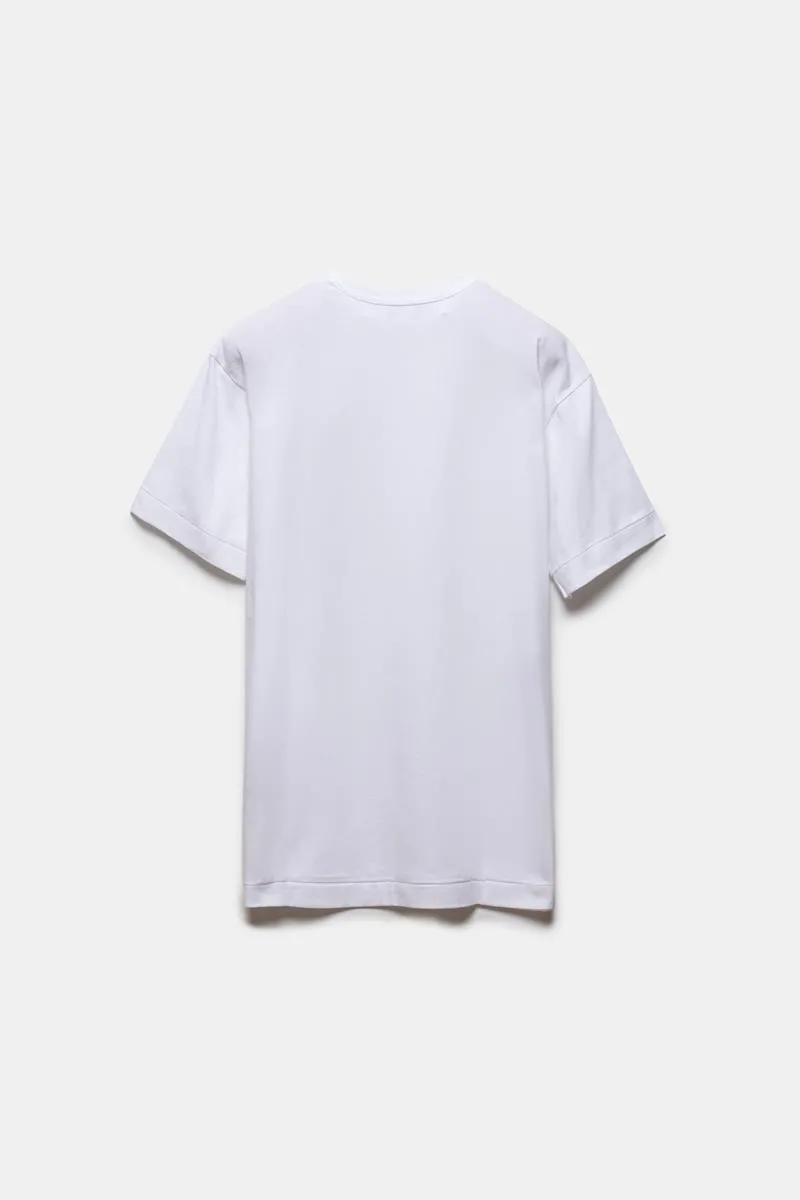 COMME DES GARÇONS PLAY CAMISETA BLANCA CON CORAZÓN NEGRO