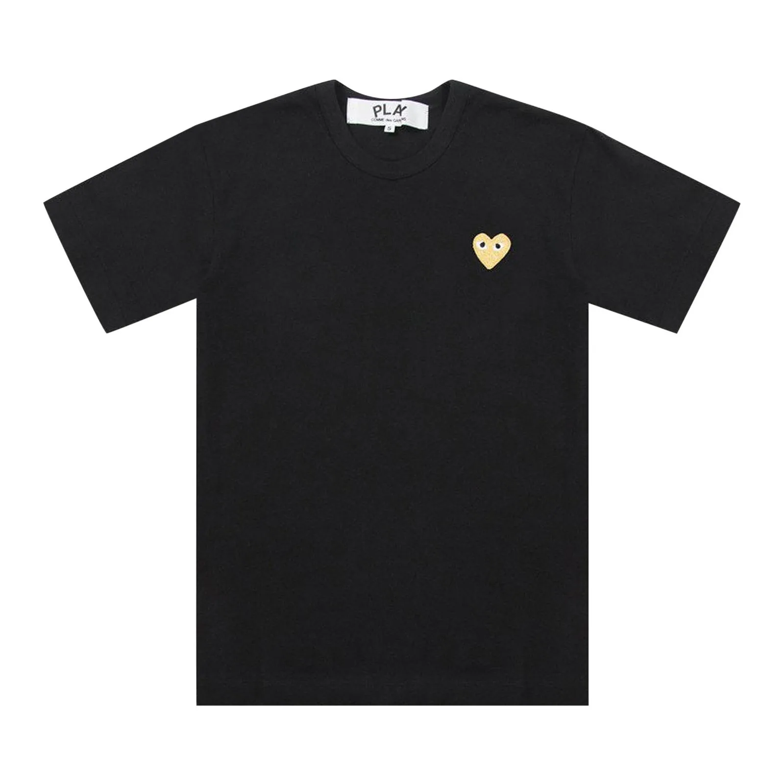 COMME DES GARçONS PLAY GOLD HEART TSHIRT
