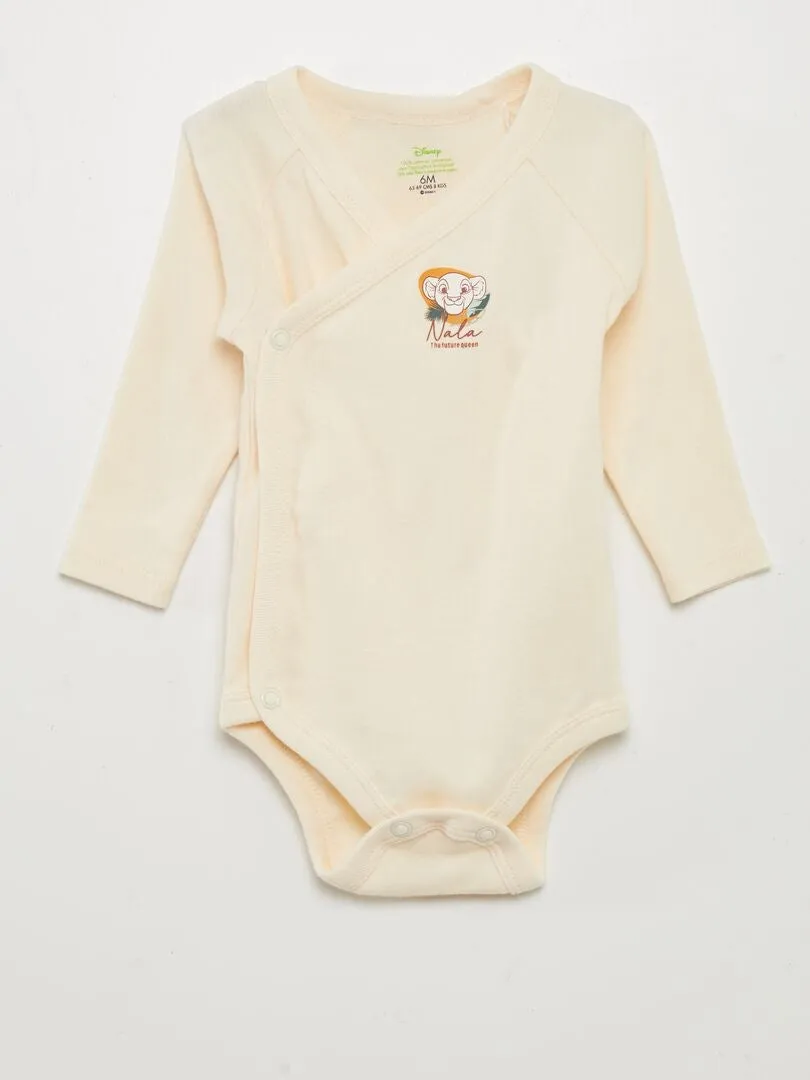CONJUNTO DE 3 PIEZAS  BODY + LEGGING + GORRO 'MINNIE'  BEIGE