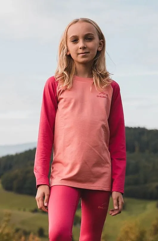 CONJUNTO HUSKY ACTIVE WINTER TOMBO SET  LIGHT ORANGE/PINK  UNISEX JUNIOR