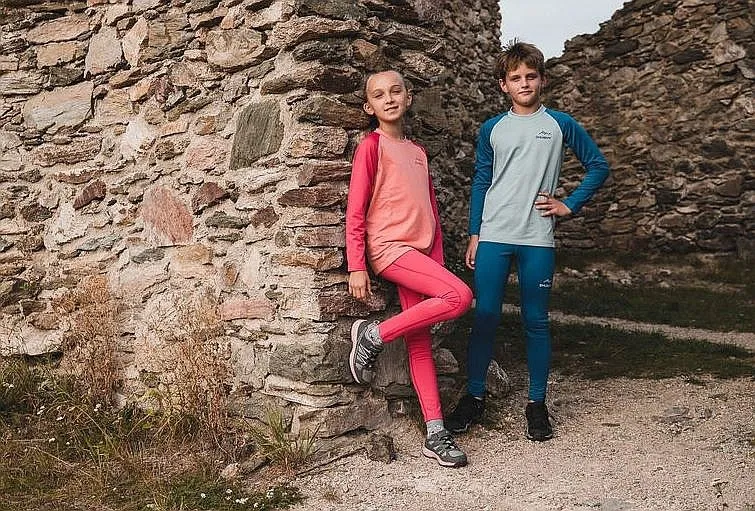 CONJUNTO HUSKY ACTIVE WINTER TOMBO SET  LIGHT ORANGE/PINK  UNISEX JUNIOR