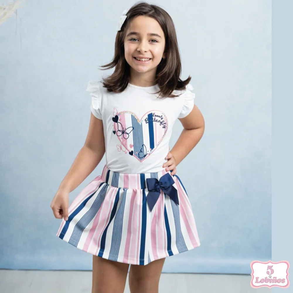 CONJUNTO NIÑA BUTTERFLY