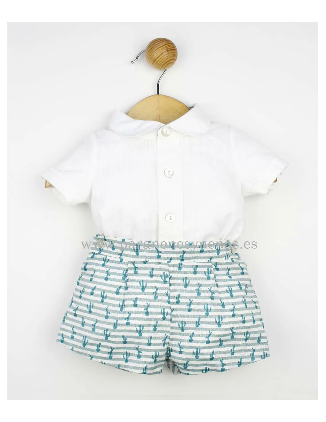 Conjunto para bebé niño Cactus