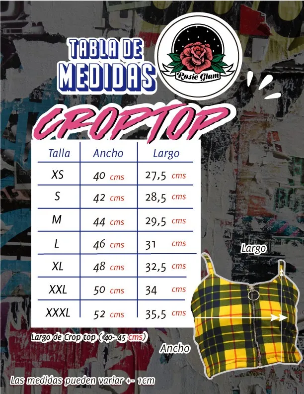 CONJUNTO RAT PUNK  ROSIEGLAM