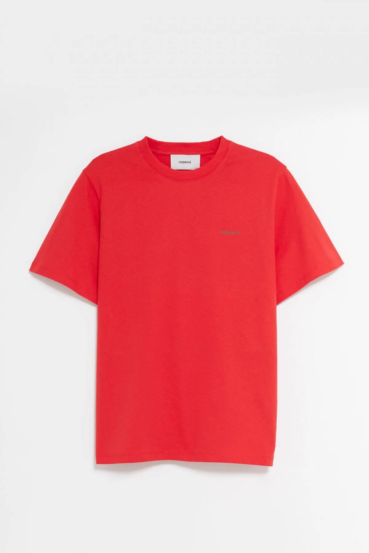 COPERNI RED LOGO BOXY TSHIRT