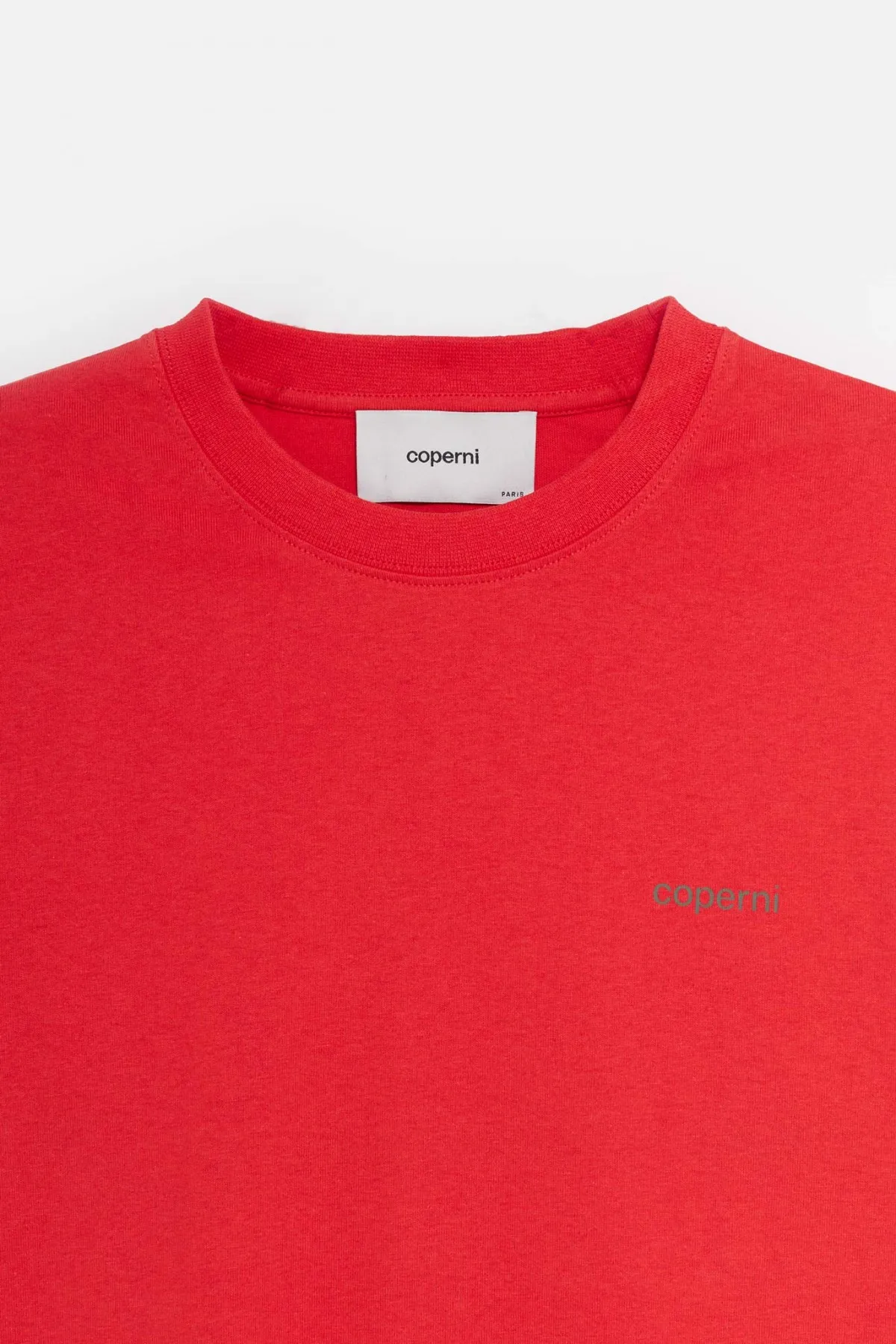 COPERNI RED LOGO BOXY TSHIRT