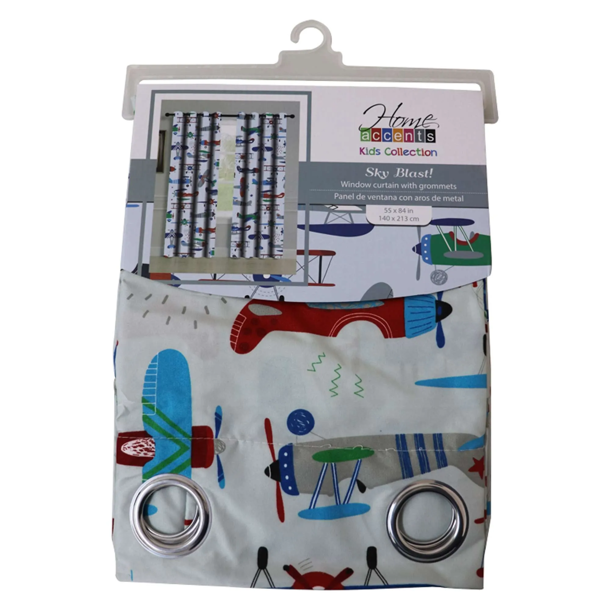 Cortina Juvenil Sky Blast 55x84"