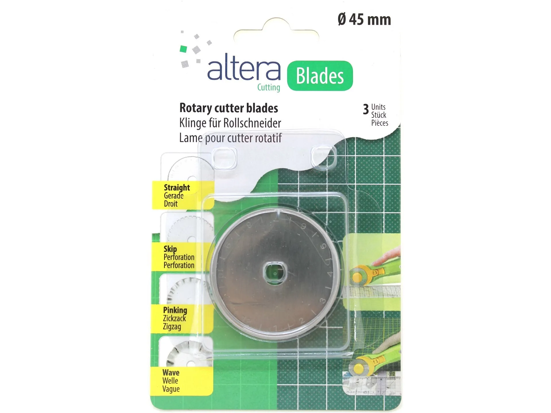 Cuchilla de repuesto Altera para el corte normal de Rollcutter