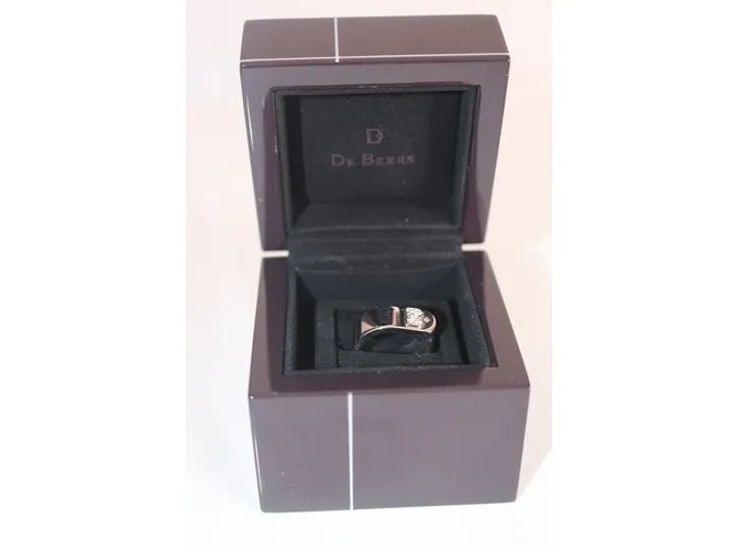 De Beers Anillos Plata 