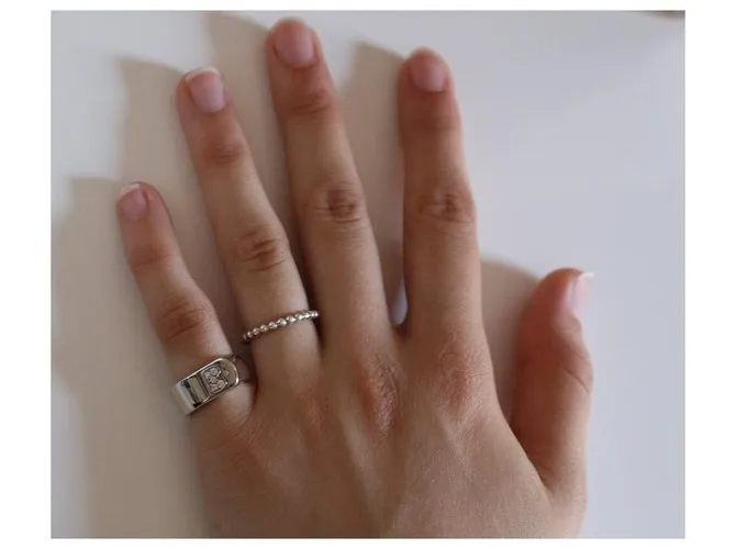 De Beers Anillos Plata 
