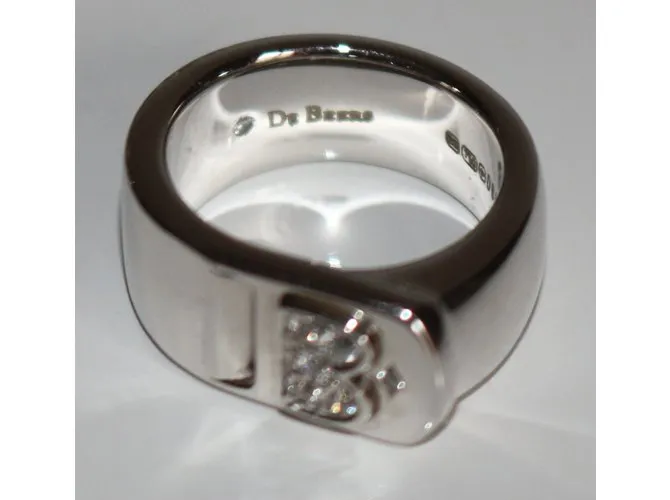 De Beers Anillos Plata 