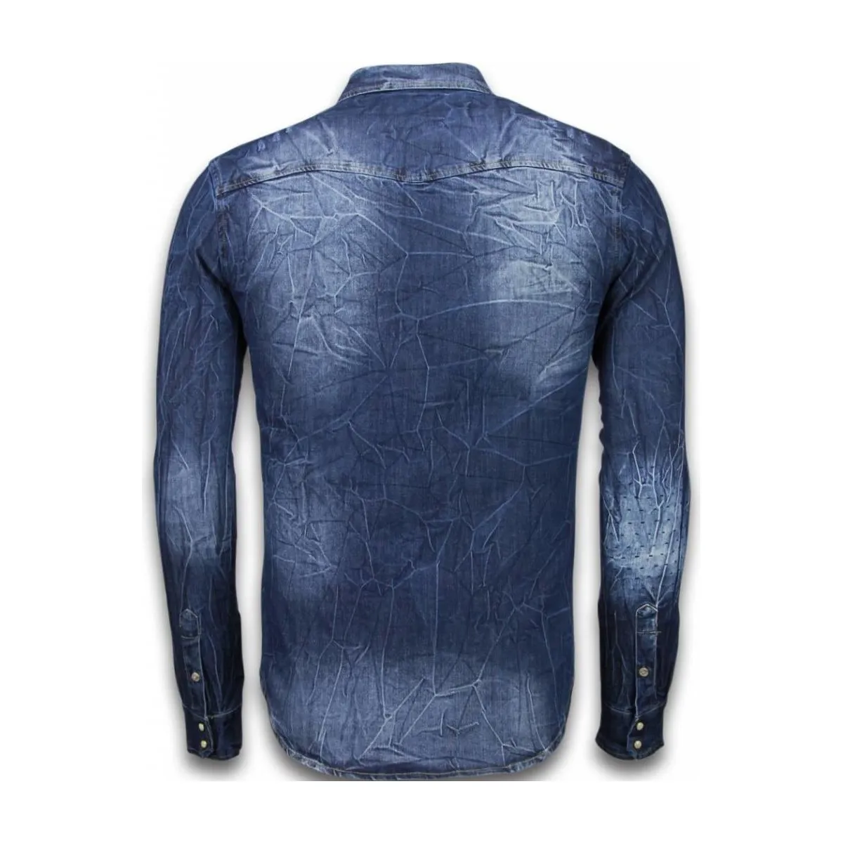 De Mezclilla Vaquera Slim Fit