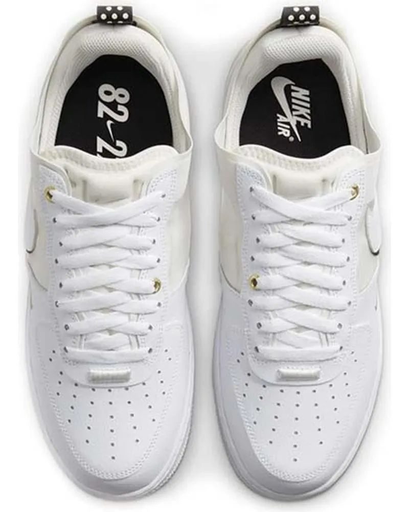 Deportivas de Hombre NIKE ZAPATILLAS SNEAKERS AIR FORCE 1 REACT PARA HOMBRE EN COLOR B BLANCO