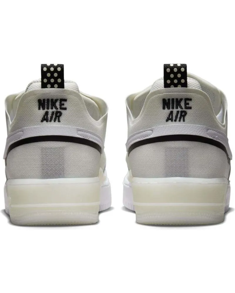 Deportivas de Hombre NIKE ZAPATILLAS SNEAKERS AIR FORCE 1 REACT PARA HOMBRE EN COLOR B BLANCO