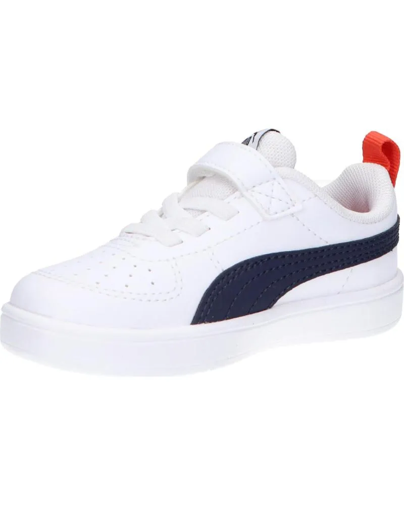 Deportivas de Niña y Niño PUMA 384314 RICKIE AC INF 09 WHITE