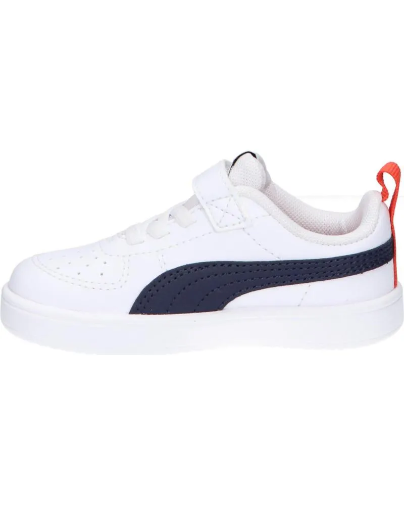 Deportivas de Niña y Niño PUMA 384314 RICKIE AC INF 09 WHITE