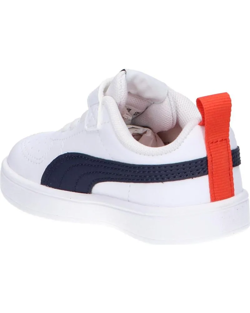 Deportivas de Niña y Niño PUMA 384314 RICKIE AC INF 09 WHITE
