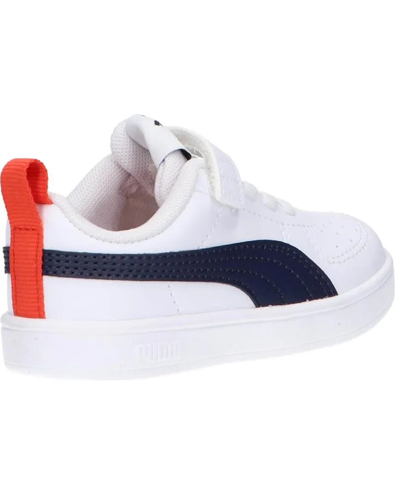Deportivas de Niña y Niño PUMA 384314 RICKIE AC INF 09 WHITE