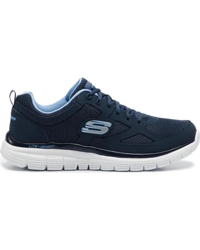 Deportivas SKECHERS  de Hombre y Niño ZAPATILLAS BURNS AGOURA  AZUL