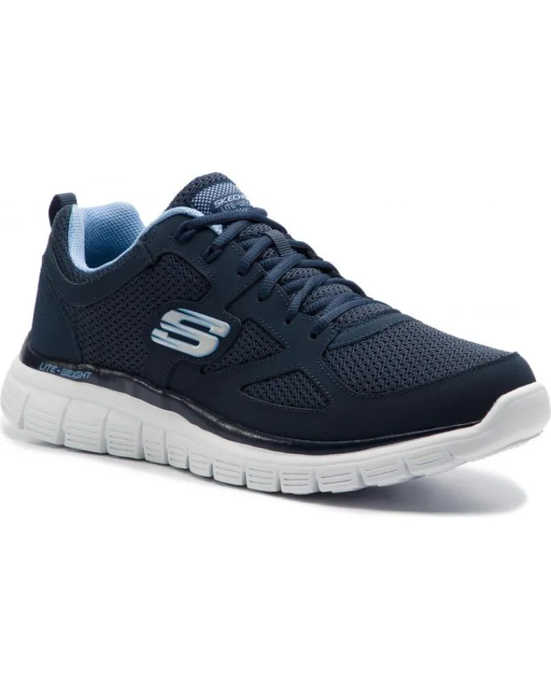 Deportivas SKECHERS  de Hombre y Niño ZAPATILLAS BURNS AGOURA  AZUL