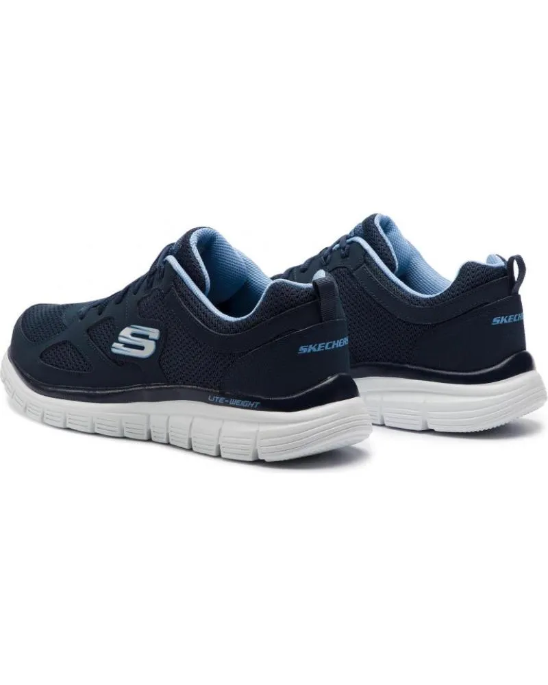 Deportivas SKECHERS  de Hombre y Niño ZAPATILLAS BURNS AGOURA  AZUL
