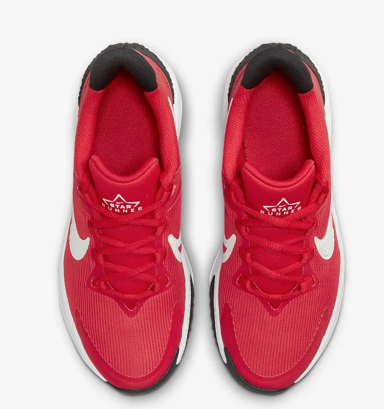 Deportivos Nike DX7614 textil rojo