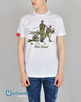 Desalmacenimiento de camisetas DSQUARED