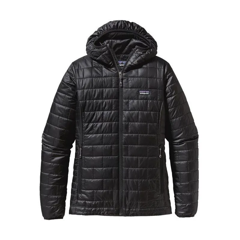 Doudoune Patagonia Nano Puff Hoody (negro) mujer