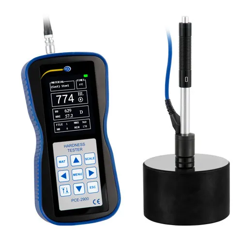 Durómetro PCE 2900, para materiales metálicos, HRC, HRB, HV, HB, HS