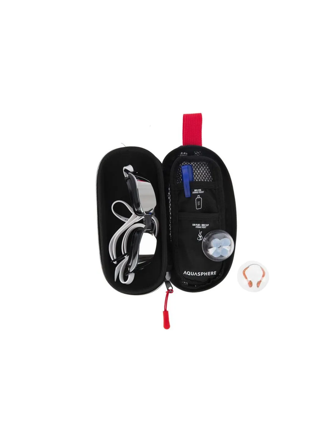 Estuche de Gafas de natación Aqua Sphere GOGGLE Black
