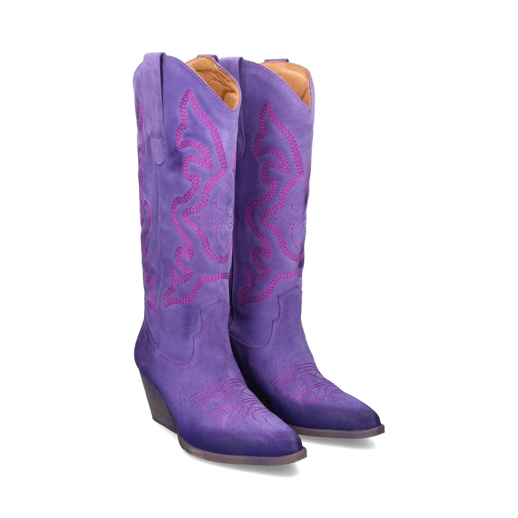 EXE Botas con tacón de Mujer MORADO